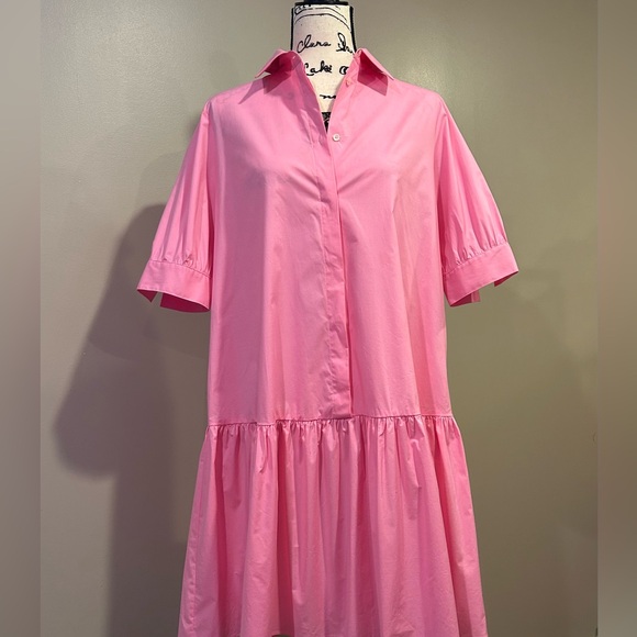 MARELLA Dresses & Skirts - MARELLA Ebert Cotton Poplin
Collared Shirt Dress